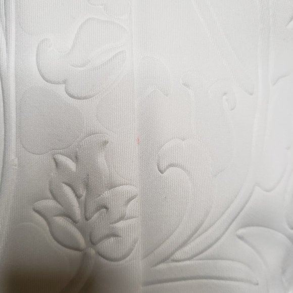 White Flared Waist Dress for Girls - Picture 12 of 15